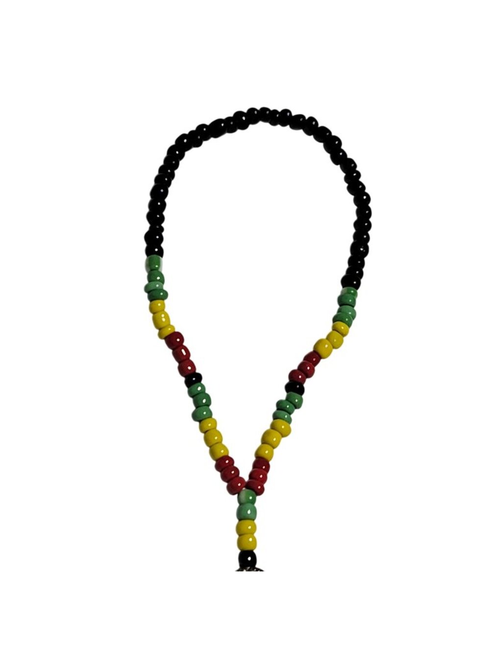Handcrafted Rasta Inspired Beaded Bracelet Colorful Fashion Jewelry Unisex